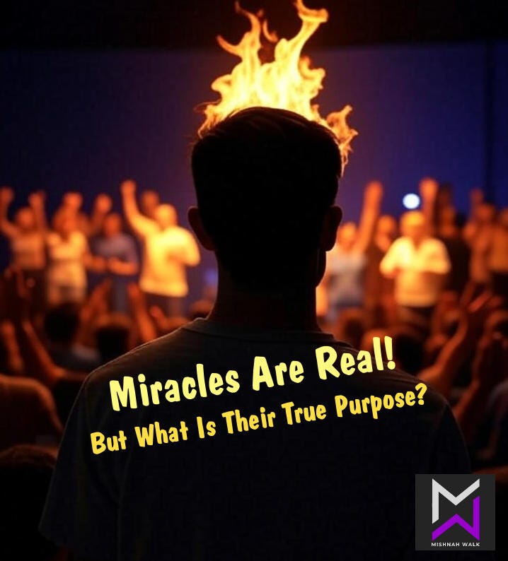 Miracles Are 100% Real, but the Torah Reveals a Test many will Fail.