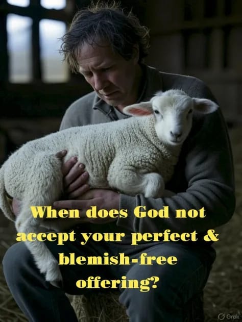 The Prerequisite of Righteousness for an Acceptable Blood Offering in the Jerusalem Temple